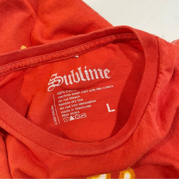 Sublime Sun Bleach Tie Dye Band T-Shirt Large Unisex Men’s - Picture 6 of 6